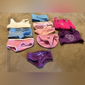 American Girl Doll tank and briefs